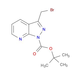 tert-butyl 3-(bromomethyl)-1h-pyrazolo[3,4-b]pyridine-1-carboxylate