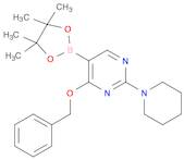 4-Phenylmethoxy-2-Piperidin-1-Yl-5-(4,4,5,5-Tetramethyl-1,3,2-Dioxaborolan-2-Yl)Pyrimidine