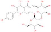 7-[[2-O-(6-deoxy-α-L-mannopyranosyl)-β-D-glucopyranosyl]oxy]-3,5-dihydroxy-2-(4-hydroxyphenyl)-4H-…