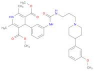 1,4-Dihydro-4-[3-[[[[3-[4-(3-methoxyphenyl)-1-piperidinyl]propyl]amino]carbonyl]amino]phenyl]-2,...