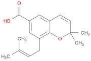 2,2-Dimethyl-8-prenyl-2H-chromene-6-carboxylic acid