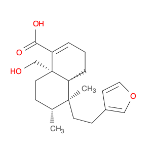 (4aR)-5β-[2-(3-Furyl)ethyl]-5,6α-dimethyl-8aα-(hydroxymethyl)-3,4,4aβ,5,6,7,8,8a-octahydronaphthal…