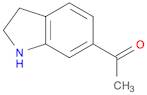 Ethanone, 1-(2,3-dihydro-1H-indol-6-yl)- (9CI)