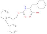 2-((((9H-Fluoren-9-yl)methoxy)carbonyl)amino)-3-cyclohexylpropanoic acid