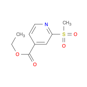 Ethyl 2-(methylsulfonyl)isonicotinate