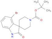 tert-Butyl 4-bromo-2-oxospiro[indoline-3,4'-piperidine]-1'-carboxylate