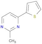 2-Methyl-4-(thiophen-2-yl)pyriMidine