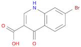 7-bromo-4-oxo-1,4-dihydroquinoline-3-carboxylic acid