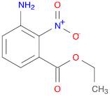 Benzoic acid, 3-amino-2-nitro-, ethyl ester (9CI)