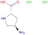 (2S,4R)-4-aminopyrrolidine-2-carboxylic acid dihydrochloride