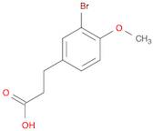 3-(3-bromo-4-methoxyphenyl)propanoic acid