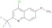 4-Chloro-6-methoxy-2-(trifluoromethyl)quinoline