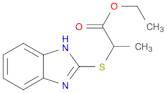 Ethyl 2-(1H-benzimidazol-2-ylthio)propanoate