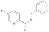 5-bromopyridine-2-carboxylic acid benzyl ester