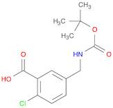 5-(BOC-AMINO)METHYL-2-CHLORO-BENZOIC ACID