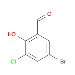 5-bromo-3-chloro-2-hydroxybenzaldehyde