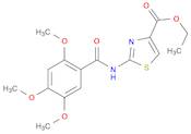 Ethyl 2-​(2,​4,​5-​Trimethoxybenzamido)​thiazole-​4-​carboxylate