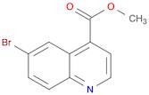 Methyl 6-bromo-4-quinolinecarboxylate