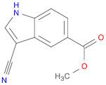 Methyl 3-cyano-1H-indole-5-carboxylate