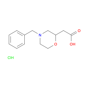 (4-BENZYL-MORPHOLIN-2-YL)-ACETIC ACID HYDROCHLORIDE