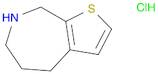 5,6,7,8-tetrahydro-4H-thieno[2,3-c]azepine hydrochloride