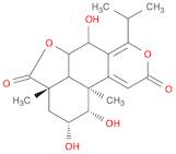 (1S)-1,2,3,3a,5aβ,6,10b,10cβ-Octahydro-1,2α,6α-trihydroxy-3aβ,10bα-dimethyl-7-isopropyl-4H,9H-furo…