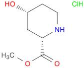 (2S,4R)-methyl 4-hydroxypiperidine-2-carboxylate hydrochloride