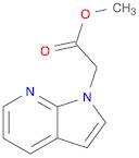 Pyrrolo[2,3-b]pyridin-1-yl-acetic acid Methyl ester