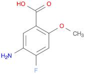 5-AMino-4-fluoro-2-Methoxy-benzoic acid