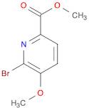 2-Pyridinecarboxylic acid, 6-broMo-5-Methoxy-, Methyl ester