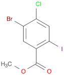 5-Bromo-4-chloro-2-iodo-benzoic acid methyl ester