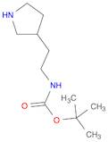 tert-butyl 2-(pyrrolidin-3-yl)ethylcarbamate