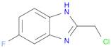 2-(chloromethyl)-5-fluoro-1H-benzimidazole