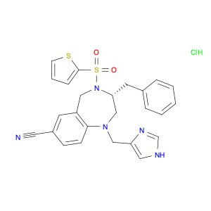 (R)-1-((1H-Imidazol-4-yl)methyl)-3-benzyl-4-(thiophen-2-ylsulfonyl)-2,3,4,5-tetrahydro-1H-benzo[e]…