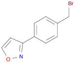 3-(4-(BroMoMethyl)phenyl)isoxazole