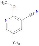 3-Pyridinecarbonitrile,2-methoxy-5-methyl-(9CI)