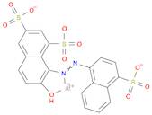 [7-hydroxy-8-[(4-sulpho-1-naphthyl)azo]naphthalene-1,3-disulphonato(3-)]aluminium