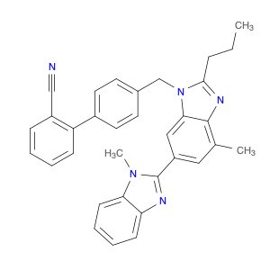4′-[(1,4′-Dimethyl-2′-propyl[2,6′-bi-1H-benzimidazol]-1′-yl)methyl][1,1′-biphenyl]-2-carbonitrile