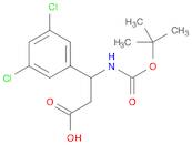 3-TERT-BUTOXYCARBONYLAMINO-3-(3,5-DICHLORO-PHENYL)-PROPIONIC ACID