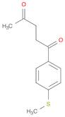 1-(4-methylsulfanylphenyl)pentane-1,4-dione