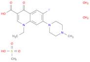 1-ETHYL-6-FLUORO-7-(4-METHYLPIPERAZIN-1-YL)-4-OXO-QUINOLINE-3-CARBOXYLIC ACID