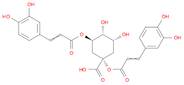 Cyclohexanecarboxylic acid,1,3-bis[[3-(3,4-dihydroxyphenyl)-1-oxo-2-propenyl]oxy]-4,5-dihydroxy-...