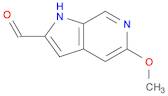 5-METHOXY-1H-PYRROLO[2,3-C]PYRIDINE-2-CARBALDEHYDE