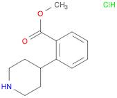 2-PIPERIDIN-4-YL-BENZOIC ACID METHYL ESTER HCL