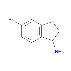 1H-INDEN-1-AMINE, 5-BROMO-2,3-DIHYDRO-