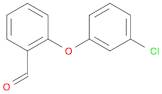 2-(3-Chlorophenoxy)benzenecarbaldehyde