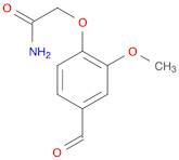 2-(4-FORMYL-2-METHOXY-PHENOXY)-ACETAMIDE