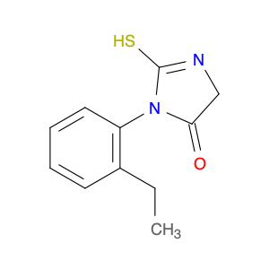 1-(2-ethylphenyl)-2-sulfanyl-4,5-dihydro-1H-imidazol-5-one