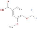 4-(Difluoromethoxy)-3-methoxybenzoic acid