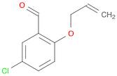 2-(ALLYLOXY)-5-CHLOROBENZENECARBALDEHYDE